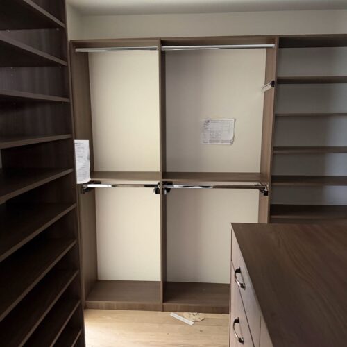 Custom Elm Matte Master Closet System | Spring Valley, NY