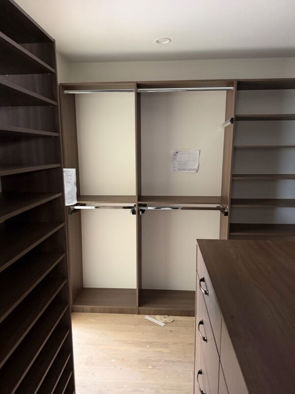 Custom Elm Matte Master Closet System | Spring Valley, NY
