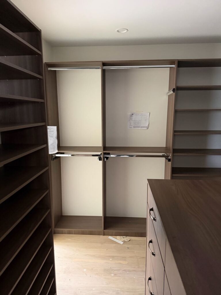 Custom Elm Matte Master Closet System | Spring Valley, NY