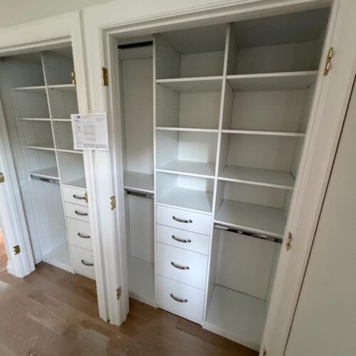 Custom White Matte Closet Systems | Spring Valley, NY
