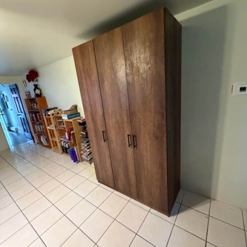 Wardrobe Armoire & Narrow Closet Pair | Teaneck, NJ