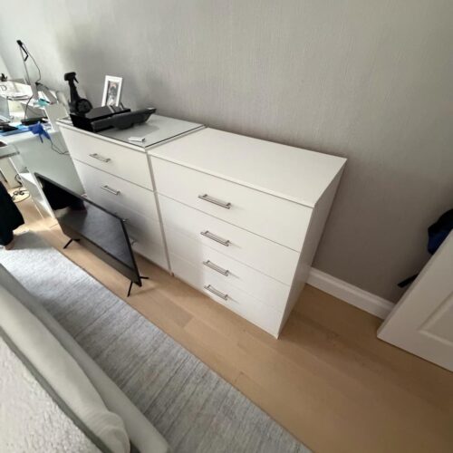 White Matte 4 Drawer Dresser | New York, NY