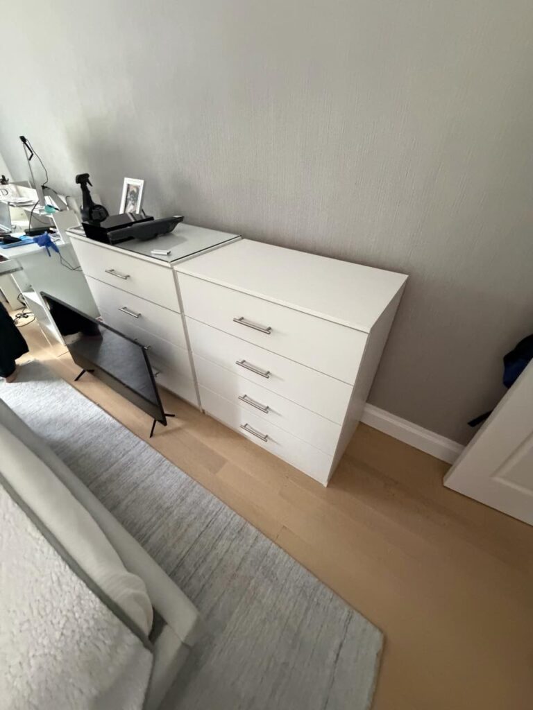 White Matte 4 Drawer Dresser | New York, NY