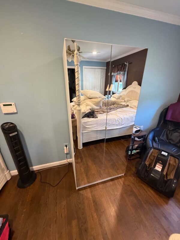 Mirror Front Wardrobe Cabinet | Morganville, NJ