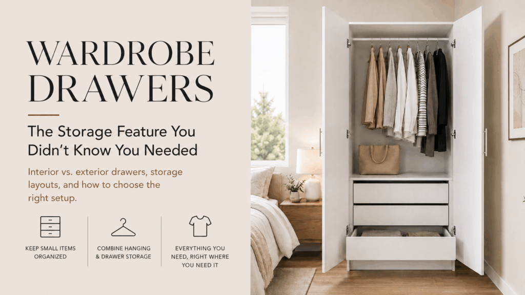 Wardrobe Drawers: The Storage Feature You Didn't Know You Needed