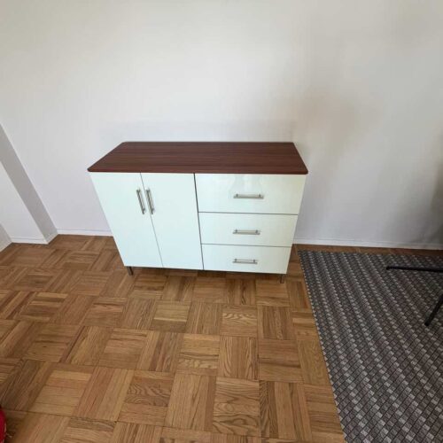 Sideboard with Glass Fronts and Drawers | New York, NY