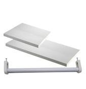 Extra Shelves and Hangrods