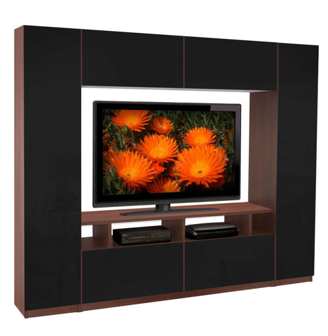 Metropolis Wall Unit Black