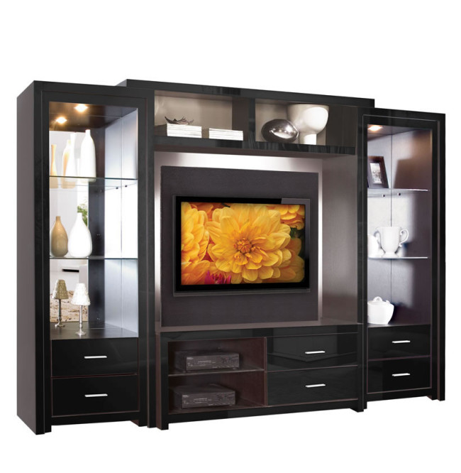 Savoy Wall Unit Black