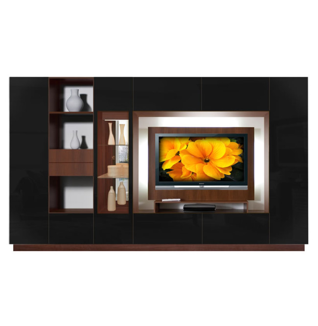 Sebastian Wall Unit Black