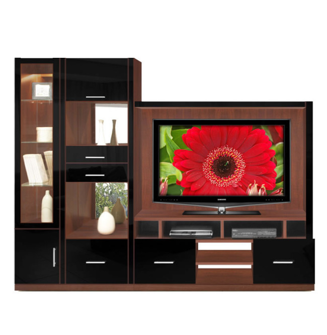 Selma Entertainment Center Black
