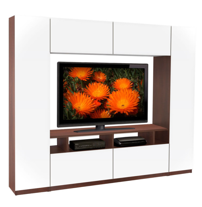 Metropolis Wall Unit White