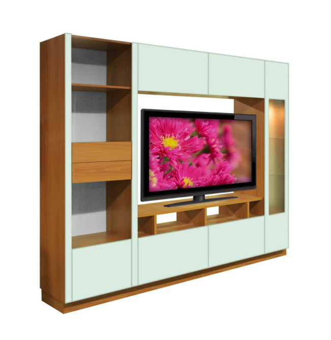 White Wall Unit Tristan