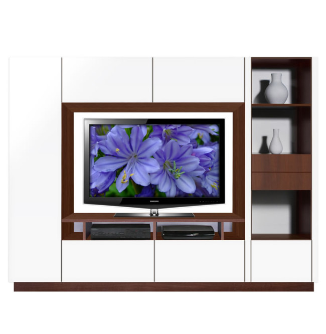 Bruno Wall Unit White