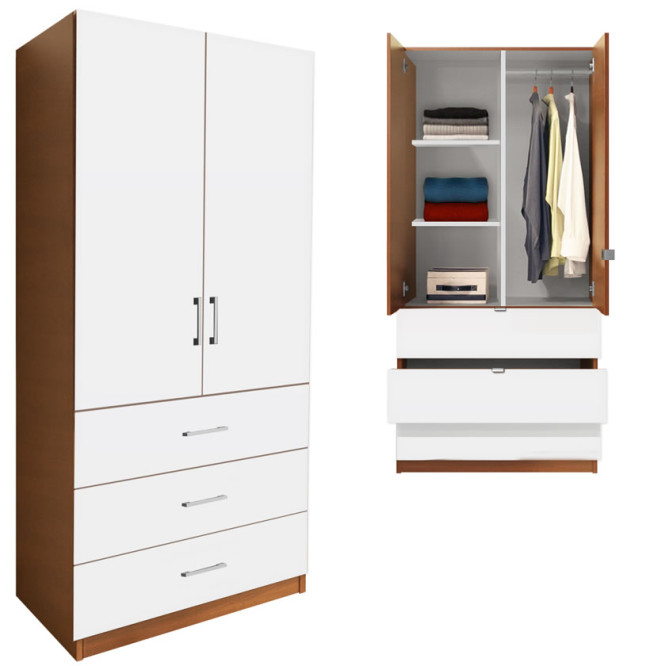 Alta Armoire Wardrobe White