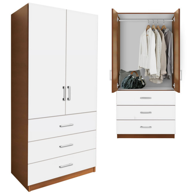 Alta Armoire White Front