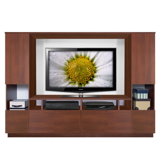 Marco entertainmen center wood finish
