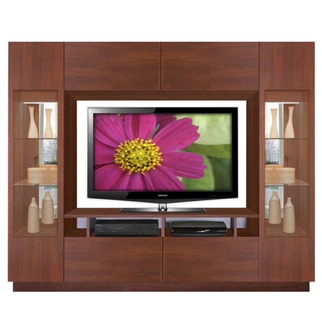 Wood Finish Sawyer Entertainment Center