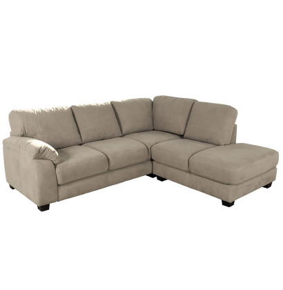 Bryce Sectional Sofa - Microfiber L Shaped Sectional