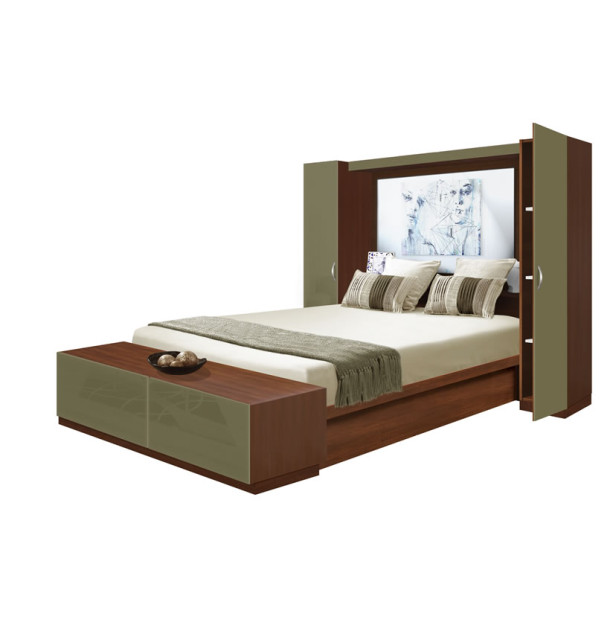 Adalina Pier Wall with Adjustable Shelves