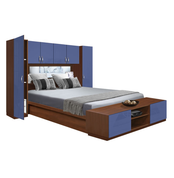 Adalina Pier Wall 2 Drawer with Storage Bridge