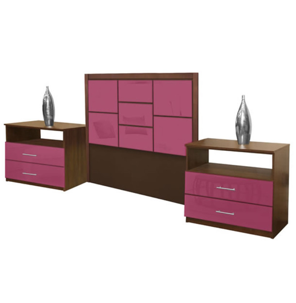 Uptown Twin Size 3 Piece Bedroom Set
