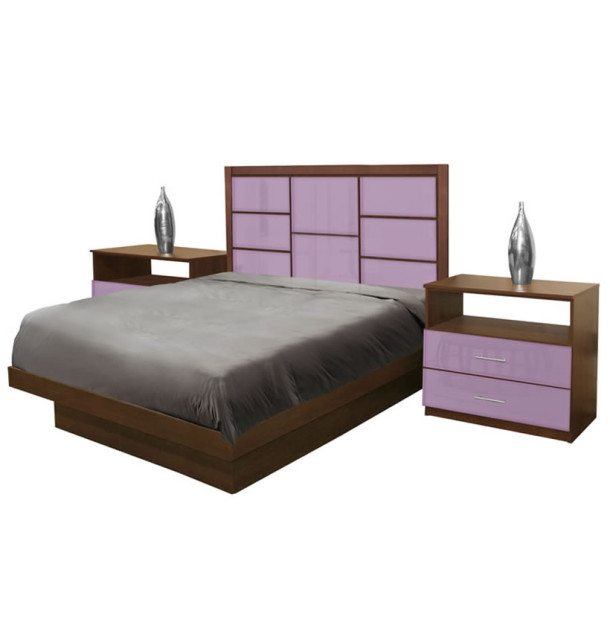 Montclair Full Size Platform Bedroom Set 4 Piece