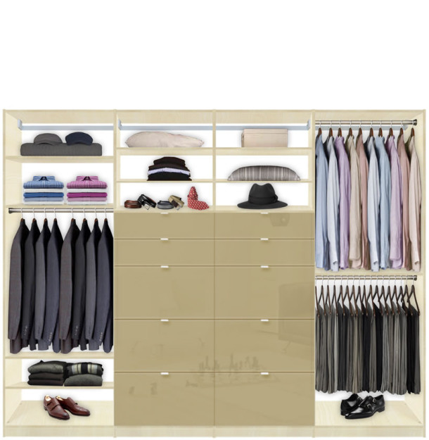 Closet System 10 Drawers