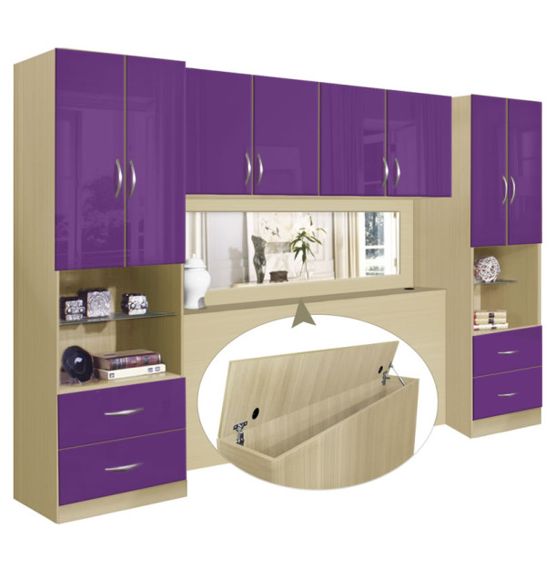 Studio Pier Wall Mirrored Storagemax Headboard