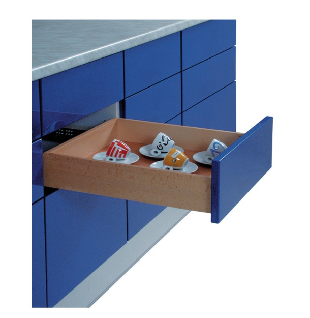 16" Depth Undermount Slide (per drawer) For Night Stand / Pier Wall