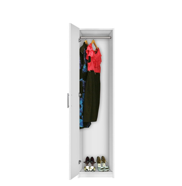 Bella Narrow Wardrobe - Left Opening Door