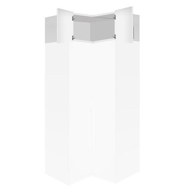 Extend Your Height +14" - Alta Wardrobe Storage Topper Corner Unit