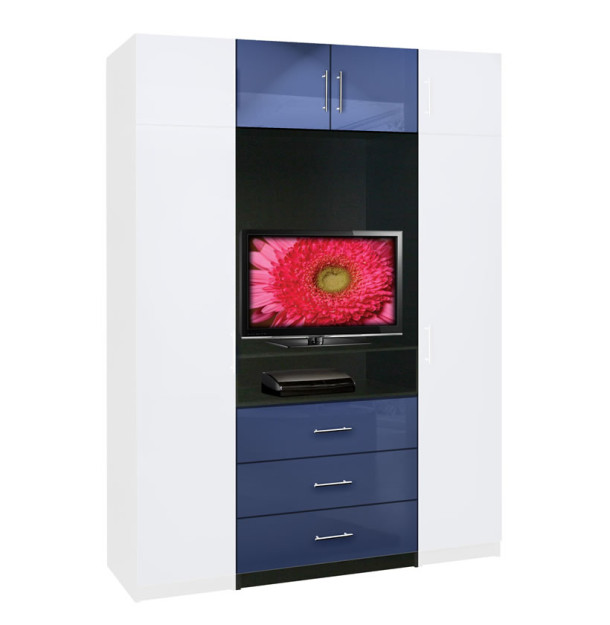 Aventa Wardrobe (Center Only) 3 Drawer 32 X 86