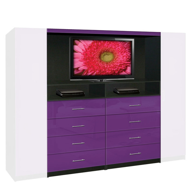 Aventa Wardrobe (Center Only) 8 Drawer 65 X 72