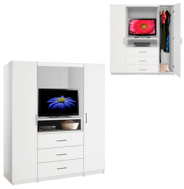 Aventa TV Armoire - 3 Drawer
