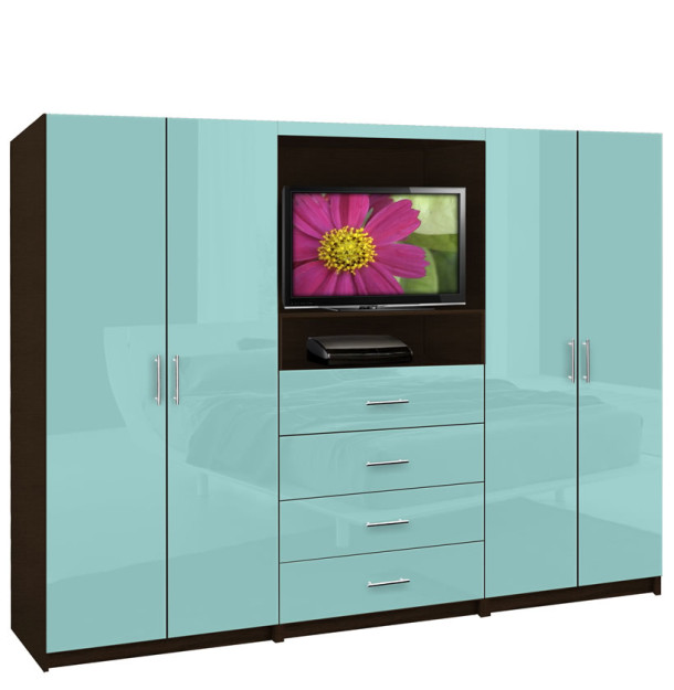 Aventa Wardrobe TV Cabinet - Double Door Wardrobe Cabinets for TV