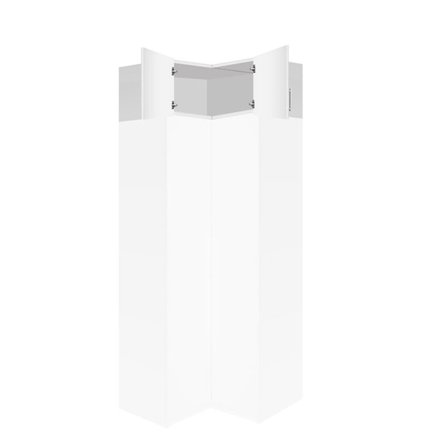 Extend Your Height +14" - Bella Wardrobe Storage Topper Corner Unit