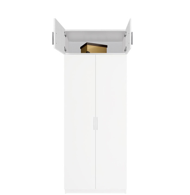 Extend Your Height +14" - Bella Wardrobe Storage Topper Double Door