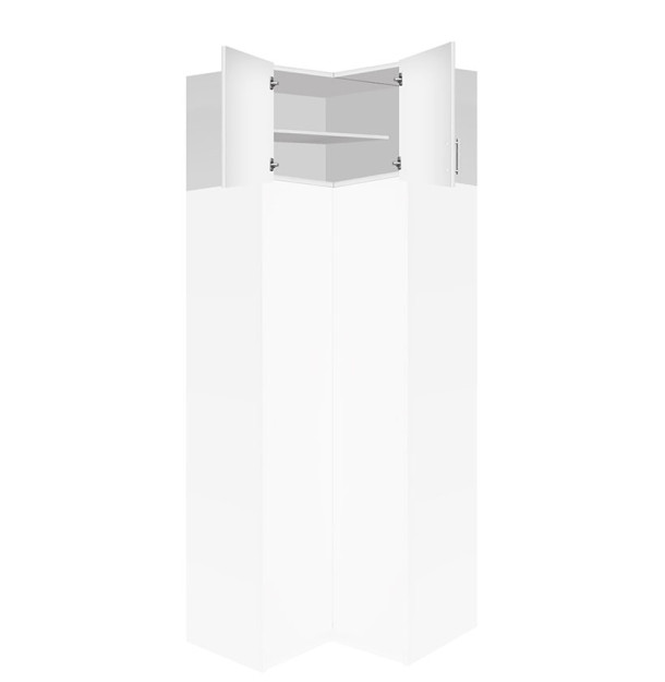 Extend Your Height +22" - Bella Wardrobe Storage Topper Corner Unit