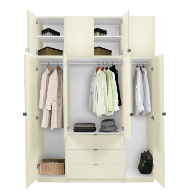 Alta Taller Armoire Plus Closet Package