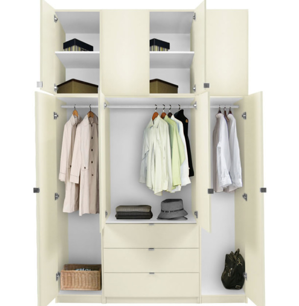 Alta Extra Tall Armoire Plus Closet Package