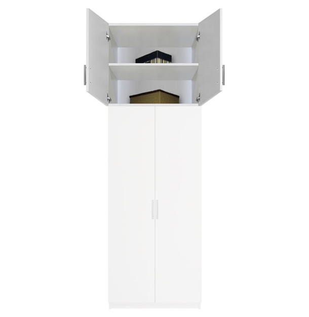 Extend Your Height +34" - Bella Wardrobe Storage Topper Double Door