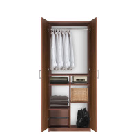 Bella Wardrobe Closet - Hanging Plus Organized Wardrobe Storage