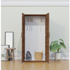 Alta Wardrobe Closet - Free Standing Wardrobe with Doors