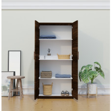 Alta Wardrobe Cabinet - 3 Shelves, Double Doors