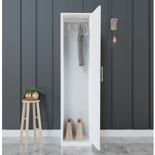 Alta Narrow Wardrobe Closet - Right Opening Door