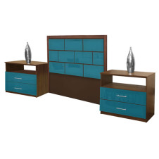 Manhattan Twin Size 3 Piece Bedroom Set