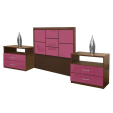 Uptown Twin Size 3 Piece Bedroom Set