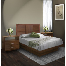 Rico Queen Size Platform Bedroom Set 4 Piece