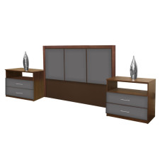 Monte Carlo King Size 3 Piece Bedroom Set
